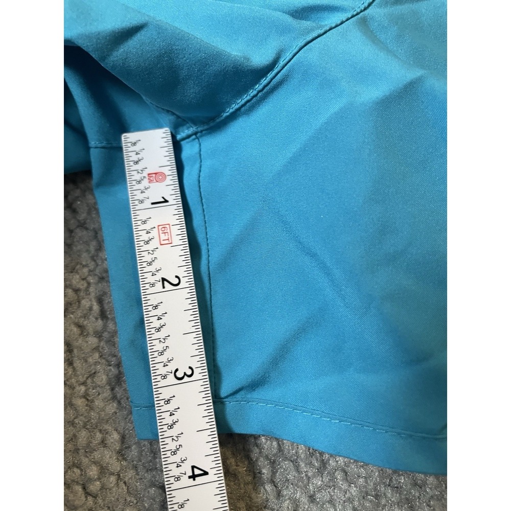 Lot Of 2 Womens Shorts Sz S/M HYFVE Xersion Chino Running Brown Blue Athleisure - Picture 9 of 15